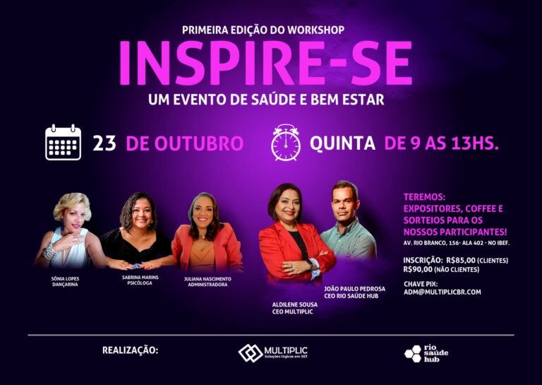 Evento de Saúde e Bem-Estar no RJ: Participe do Inspire-se