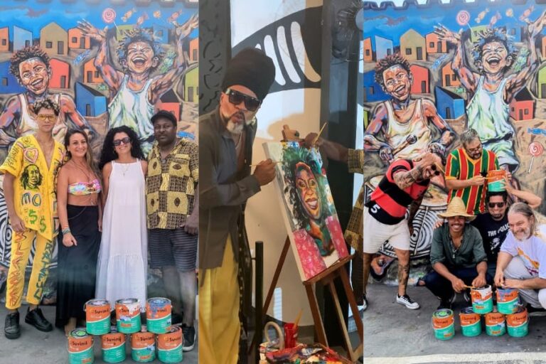 Evento no Candeal uniu arte, música e ação social, conectando Brasil e EUA. Destaque para Luíde Araújo, Pracatum e a campanha Carnaval Sem Fome.