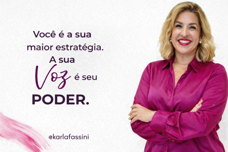 Karla Fassini é destaque no empreendedorismo feminino no Brasil, com ações em saúde mental, comunicação e impacto social.