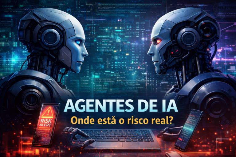 O que são agentes de IA, por que eles assustam e onde está o risco real para negócios. Um guia claro para empreendedores entenderem a automação.
