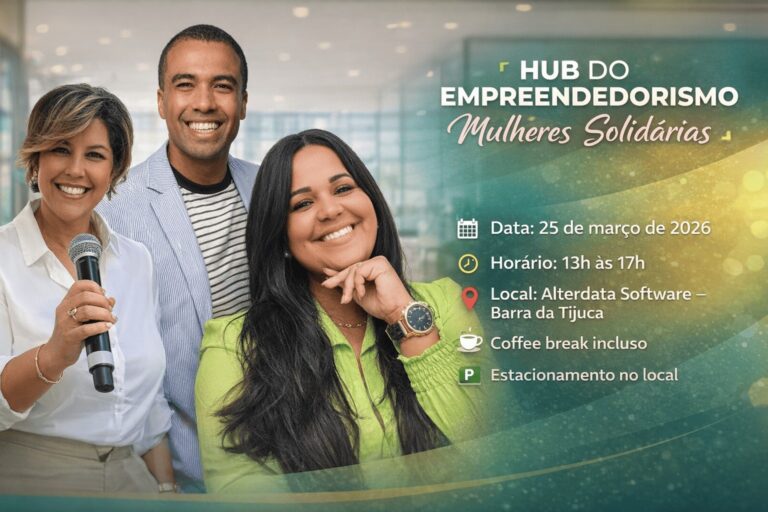 Participe do Hub do Empreendedorismo na Barra da Tijuca com palestras, networking, coffee-break e impacto social. Inscrições abertas.