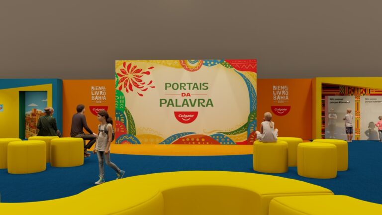 Bienal do Livro Bahia 2026 terá o Espaço Infantil Portais da Palavra, com teatro, música, contação de histórias e experiências para crianças.