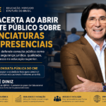 Consulta pública do CNE sobre licenciaturas semipresenciais é defendida por Janguiê Diniz