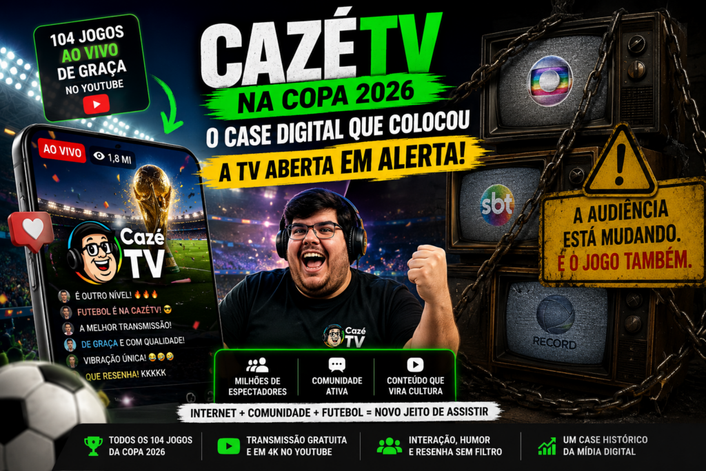 Transmissão esportiva no YouTube como novo modelo de mídia digital