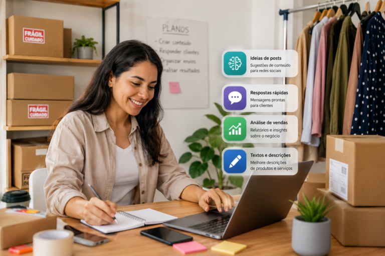 MEI usando inteligência artificial para organizar tarefas e vender mais