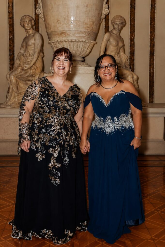 Mônica Figueira e Márcia Gomes na celebração de dois anos da Tok de Empreendedorismo no Palácio Tiradentes