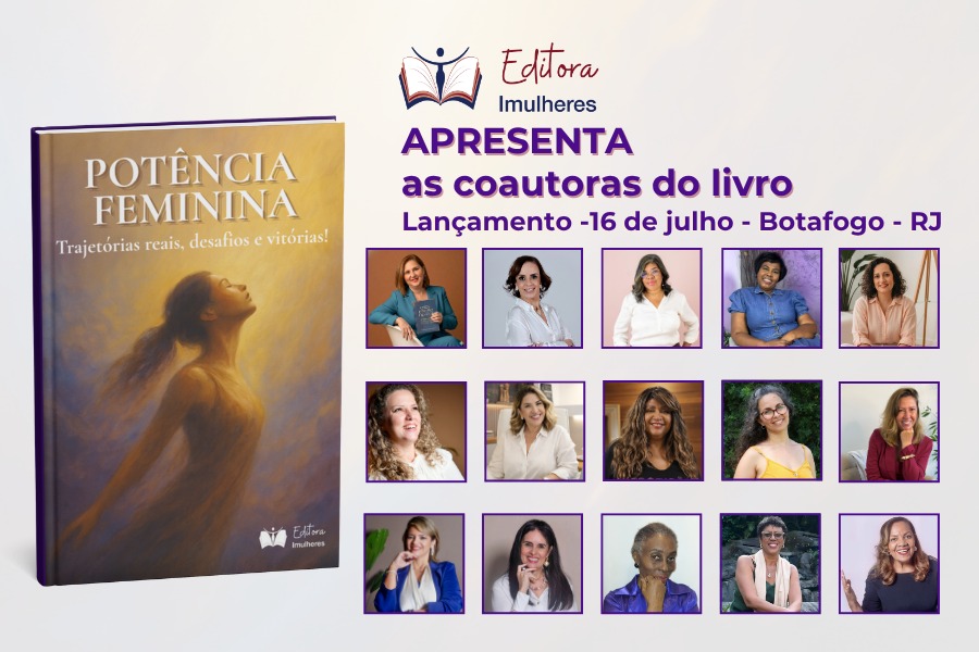 Coautoras do livro Potência Feminina da Editora Imulheres