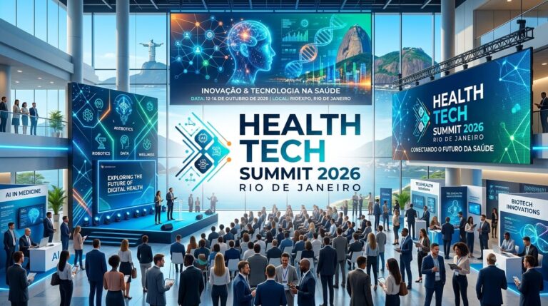 HealthTech Summit Rio 2026 debate saúde digital, tecnologia e inovação no Rio de Janeiro