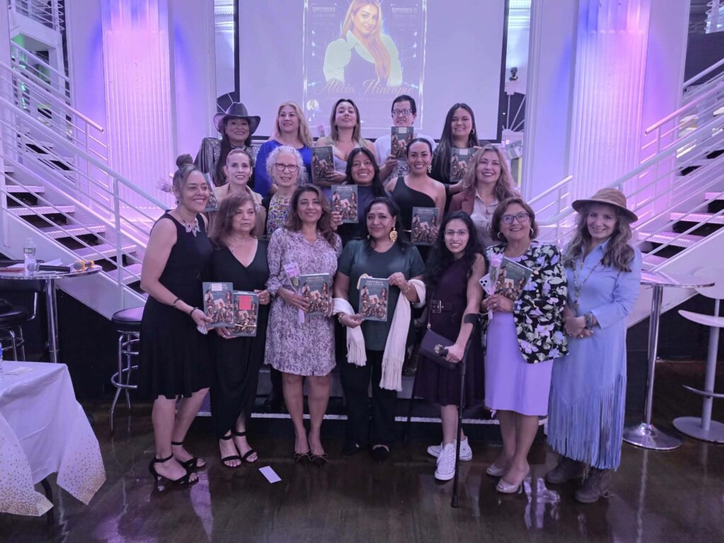 Imagem de divulgação do lançamento do livro Mujeres que inspiran, de Guadalupe Ramos