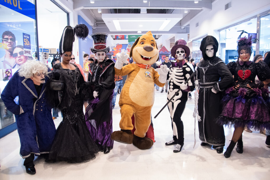 Divulgação da programação de Halloween 2026 no Shopping Nova América, em Del Castilho