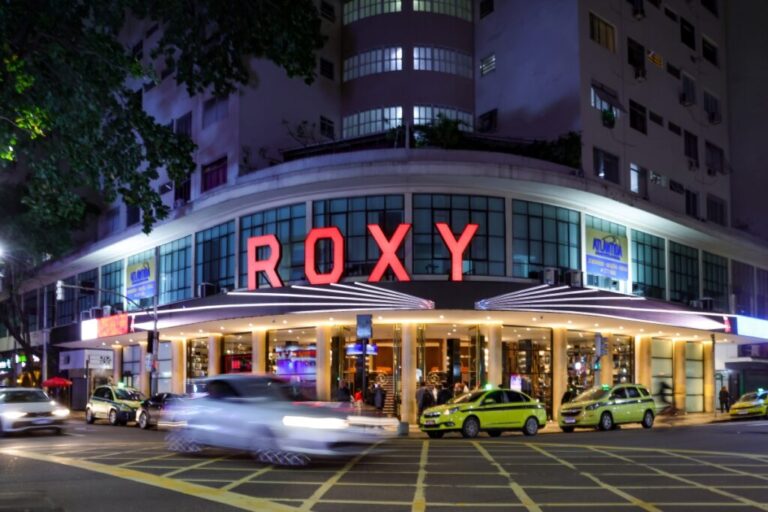 Imagem de divulgação do Roxy Dinner Show em Copacabana, Rio de Janeiro