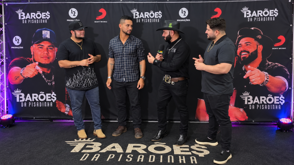 Thiago Capixaba nos bastidores da Expo Cariacica