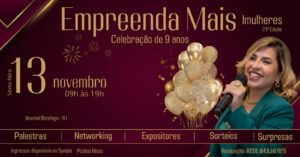 Imagem de divulgação da cobertura da TOK no Empreenda Mais iMulheres