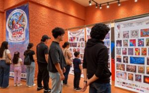 Imagem de divulgação da exposição coletiva Unidos Pelo Nepal, realizada em Cuautitlán Izcalli, México